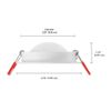 Commercial Electric Ultra-Directional 3 in. Selectable New Construction