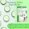 Cucumber & Aloe Moisturizing Face Mask - Dermatologist Tested, Soothes Irritated