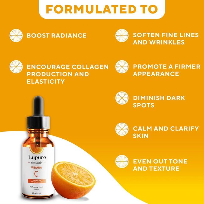 Firming and Toning Facial Serum with Vitamins A + C + E