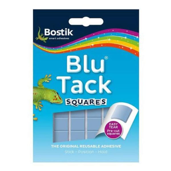 Bostik Blu Tack Squares, Pack of 12
