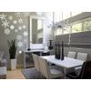 Vinyl Wall Decal Sticker Snowflakes Obsidian Dawn