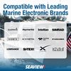 SEAVIEW | Multi-Cable Rectangle Cable Gland | Marine Grade Waterproof Cable Pass Through Cable Seal | CGM17PW - White Plastic