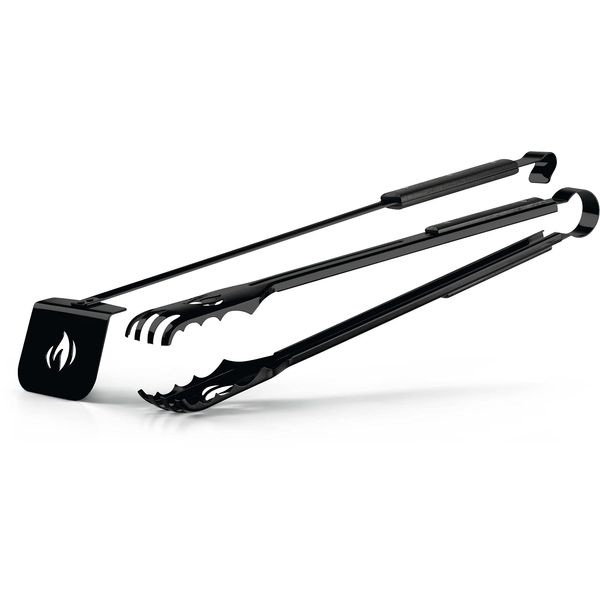 Napoleon Charcoal Rake and Tongs Charcoal BBQ Grill Accessory, Rake Charcoal, Lift Cooking Grids, Move Hot and Cold Charcoal And Ash Without Getting Dirty, Keep Hands Safely Away From Heat