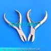 2 Pairs Combo Set 4.5" Nail Cutter Double Spring Pedicure Tools Silver + Gold