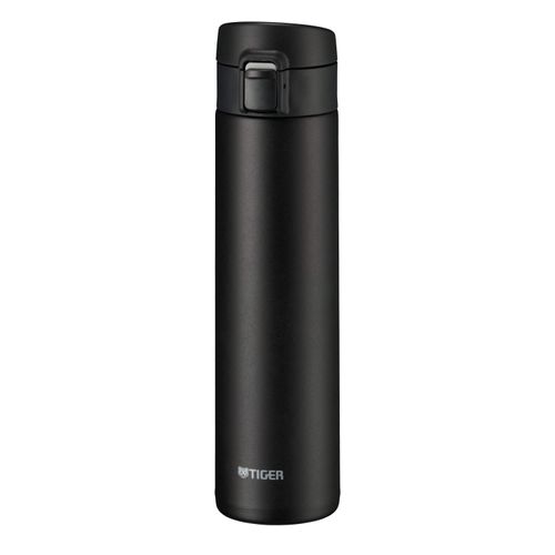 Tiger Water Bottle, 20.3 fl oz (600 ml), One-Touch, Lightweight, Stainless Steel Bottle, Vacuum Insulated, Hot or Cold Retention, Black MKA-K060KK