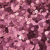 6mm Flat Sequins Orchid Pink Matte Metallic Medium Hole Made in USA