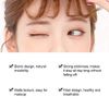 70 Pairs Invisible Double Eyelid Sticker Eyelid Sticker Glue-Free Self Adhesive Double Lasting Eyelid Sticker Makeup Tool Droopy Eyelid Stickers(Half Round Shape)