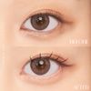 CCAMBBAK Idol False Eyelashes, Partial Eyelashes, Eyelash Extensions, Semi-Permanent Eyelash Type, Matsueku, Self, False Eyelashes, Natural, Popular, DIY, 0.3 - 0.4 inches (9 - 11 mm), Mix (Black))