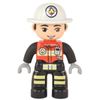LEGO Duplo: Firefighter Figure with Fire Extinguisher