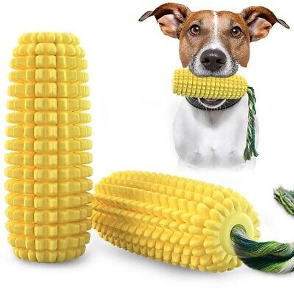 Pet toys, making sounds, corn teeth cleaning and grinding sticks, dog toothbrush