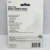 ACE  Inside Corner Brace  4 Pack Zinc  3" x 3/4"    #5290333