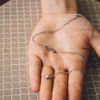 Philip Jones Silver Plated Infinity Anklet Created with Zircondia® Crystals