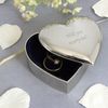Silver Plated Trinket Jewellery Box