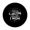 Took On And Won - Survivor C-section Surgery PopSockets Swappable PopGrip