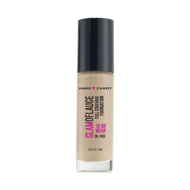 3 PACK HARD CANDY FULL COVERAGE FOUNDATION OIL FREE COOL BEIGE 1509