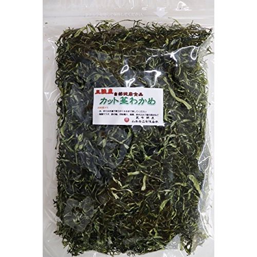 Onomichi Kelp Wholesaler Sanriku Cut Stem Wakame Seaweed 3.2 oz (90 g) (Dried, Dry)