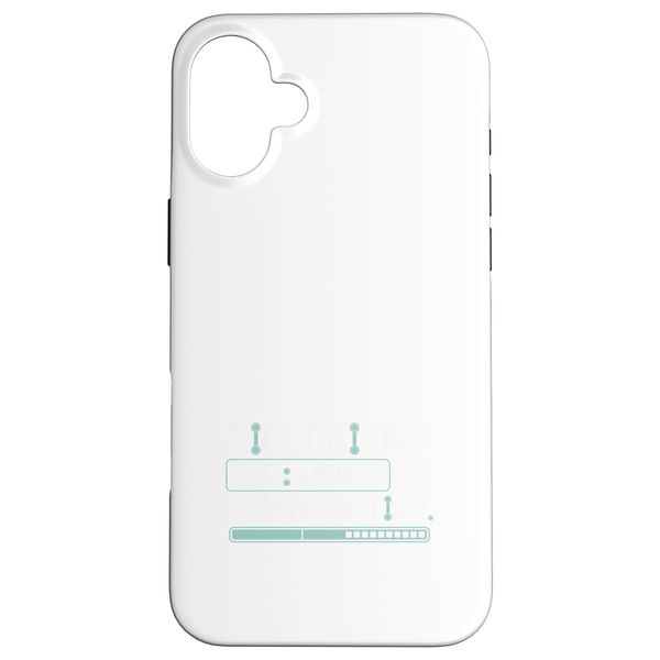 Longevity Science Biohacking Life Extension Anti-Ageing Case for iPhone 16 Plus