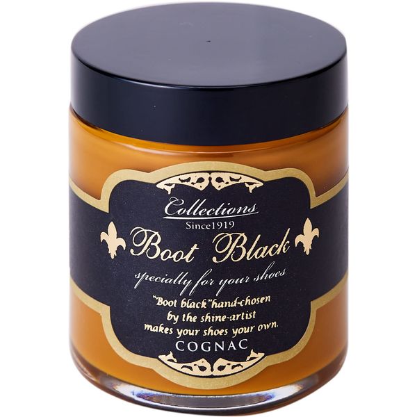 Boot Black COLLECTIONS SHOE CREAM Shoe Polish, COGNAC