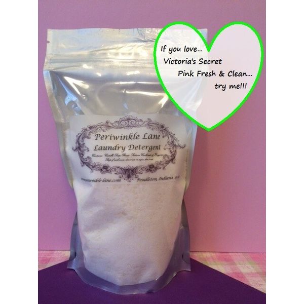Pink Fresh & Clean type laundry detergent