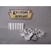 KMM Replacement Track Pads for First Gear A/C HD41 Dozer Unassembled Kit 1/24  