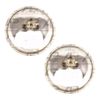 2x Sealed Beam Head Lamp Light lens Replacement for John Deere Terex Telehandler Tractor