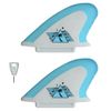 Catch Surf Beater Pro Safety Twin Fin, Grey/Cool Blue