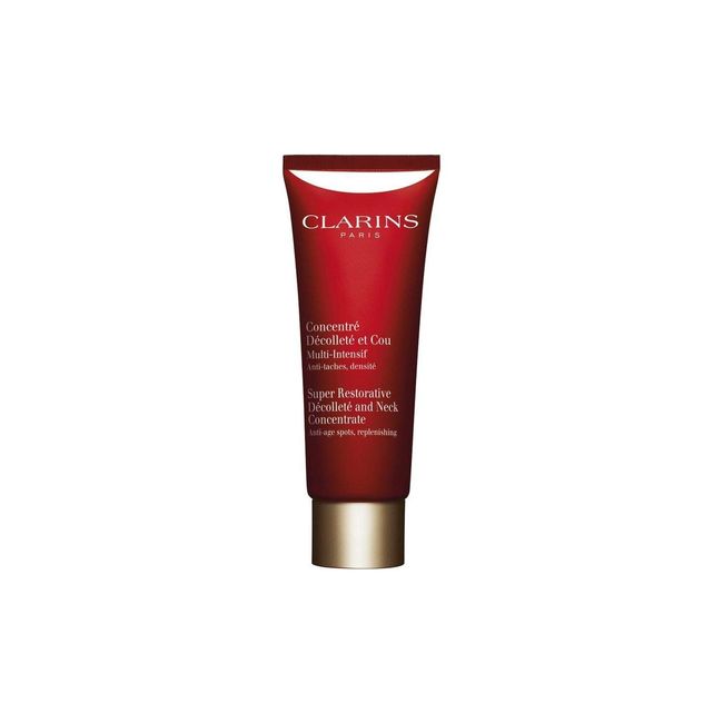 Clarins Super Restorative Décolleté and Neck Concentrate | Deeply Replenishing, Anti-Aging Cream For Mature Skin | Skin Texture Is Refined and Chest Creases Are Visibly Diminished After 4 Weeks*