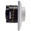 Milos Socket with LED Dimmer, Matt White, Frame