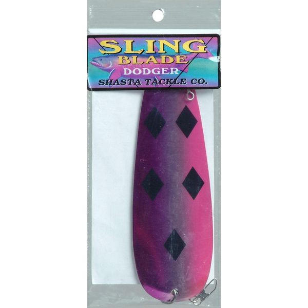 Shasta Tackle SBPMPBDD2241 Sling Blade, Pink/Purple, #4