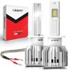 LASFIT H1 LED Headlight Bulbs Low Beam 6000K Bright White Conversion Kit 5000LM