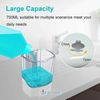 2x Automatic Soap Dispenser 700ML IR Sensor Wall Mount Liquid Soap Container