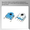 sourcing map Mouse Wheel Encoder 5.5mm 300W Time Accurate Decoder Rotary Mouse Scroll Wheel Encoder 10 Pcs
