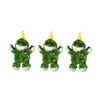 Kong Frog Dog Toy, Extra Small, Green 3pk