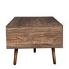 Lift Top Coffee Table, Modern Coffee Table with 2 Storage Drawers