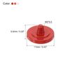 PATIKIL Camera Shutter Button, 3 Pack Soft Shutter Release Button Pure Copper Camera Button Concave Suitable for Nikon for Fujifilm for Leica DSLR/SLR Camera, Red Black White