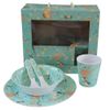 Powell Craft Toddlers Mouse Print Melamine Set