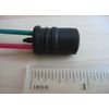(5) T10 Rubber Socket Holder Instrument Gauge Light 1/2" 12.7mm Diameter #M70A
