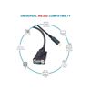Equip Adapter USB-C -> Seriell RS232-DB9 St/St 1.50m schwarz