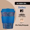 Ecoffee Cup 812 006 Reusable Eco Friendly Cup Saucer 350ml