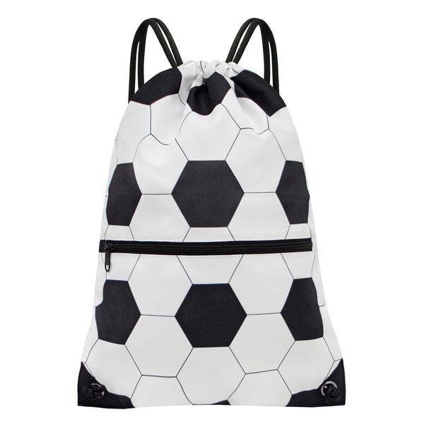 HOLYLUCK Drawstring Backpack Bag Sport Gym Sackpack (softball soccer)