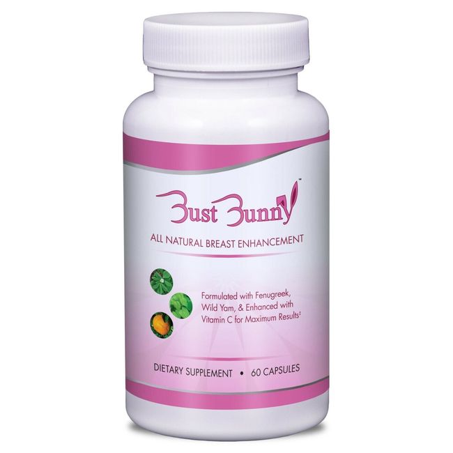 Bust Bunny Breast Enhancement - All Natural Breast Herbs for Breast Enlargement