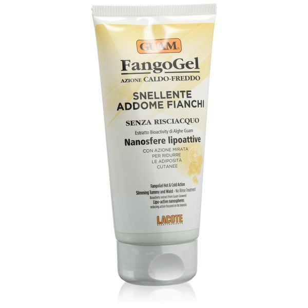 Guam FangoGel Snellente Caldo Freddo Addome Fianchi 150 ml Senza Risciacquo Con Nanosfere Lipoattive