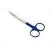 2EA IRIS SCISSORS 4.5" CURVED STRAIGHT GERMAN PREMIUM RAINBOW SCISSORS SURGICAL 