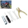 Universal Motorcycle Repair Tool Kit Wrench+Screwdriver+Plier+Spark Plug Socket Tool Set