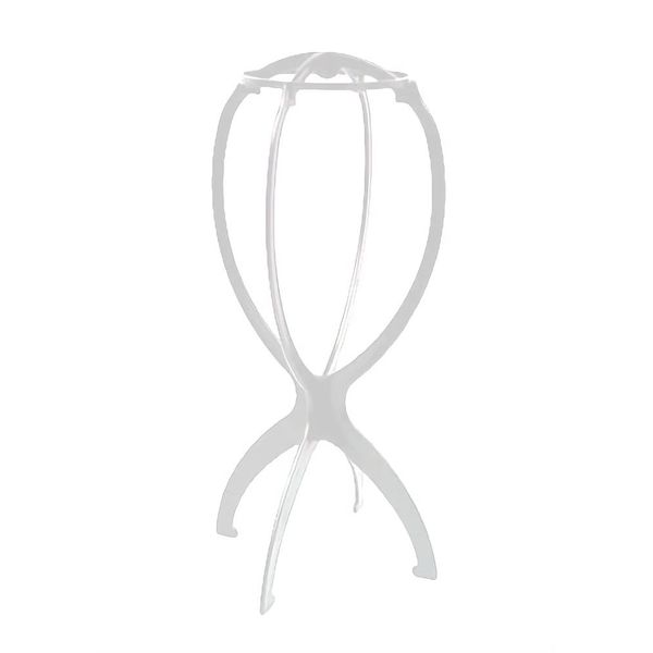 SWELLFLOW Wig Stand, Full Wig, Wig Stand, Wig, Lightweight, Assembly Required, Hat, Cap (White)