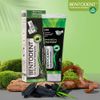 Bentodent Natural Toothpaste for Entire Family Incl Kids | Freshens Breath, Helps Reduce by Brushing, Brightens Teeth (Charcoal Mint Pack)