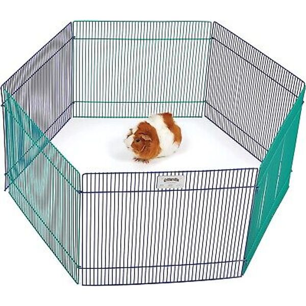 Outdoor Pet Playpen Animal Cage Dog Fences Enclosure Small Puppy Play Yard Crate