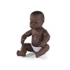 Miniland Educational - 15.75'' Anatomically Correct Newborn Baby Doll, African Boy