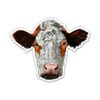 Cow - 12" Vinyl Sticker Waterproof Decal