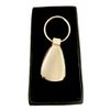 Mercury Tear Drop Metal Keychain Blue/Silver! Personalizatio